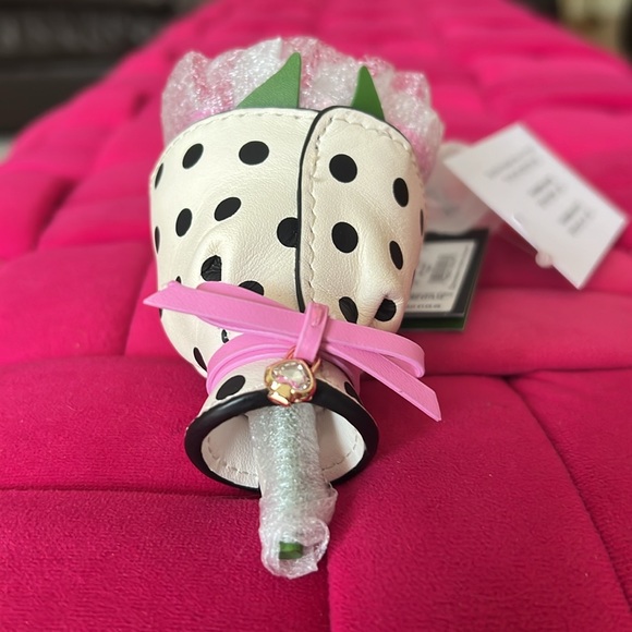 Kate Spade Flora Flower Bag Charm-NWT - Picture 6 of 8
